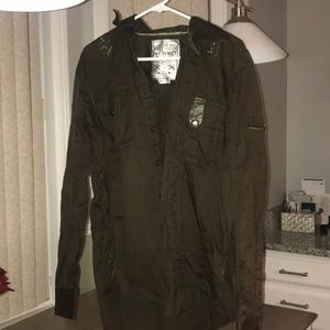 Brown long sleeve shirt